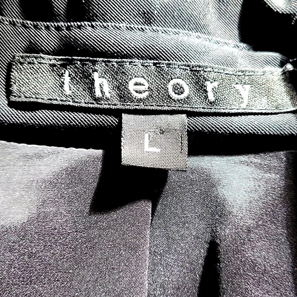 Theory Black Single Breasted Blazer - Picture 4 of 5